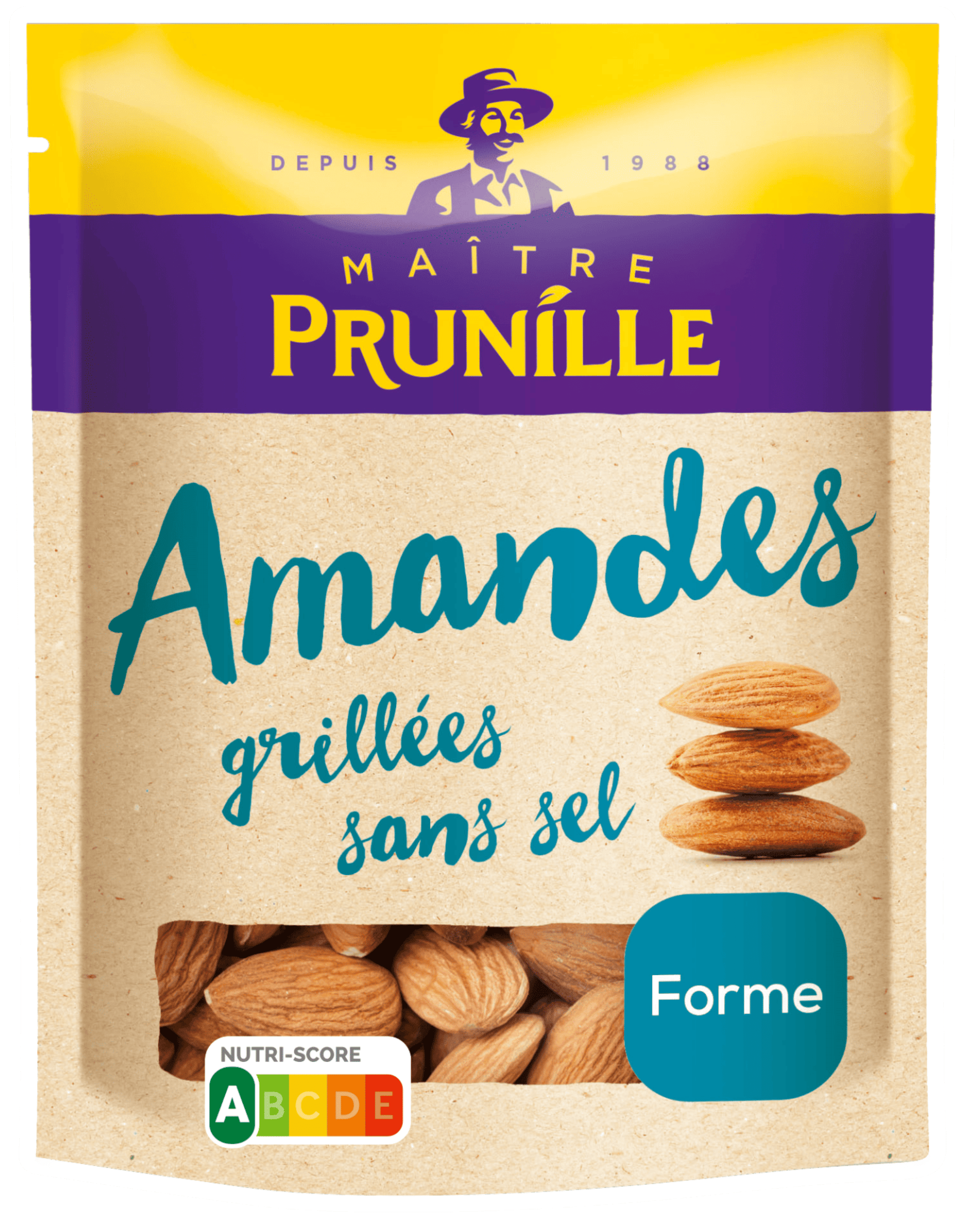 Amandes grillées sans sel