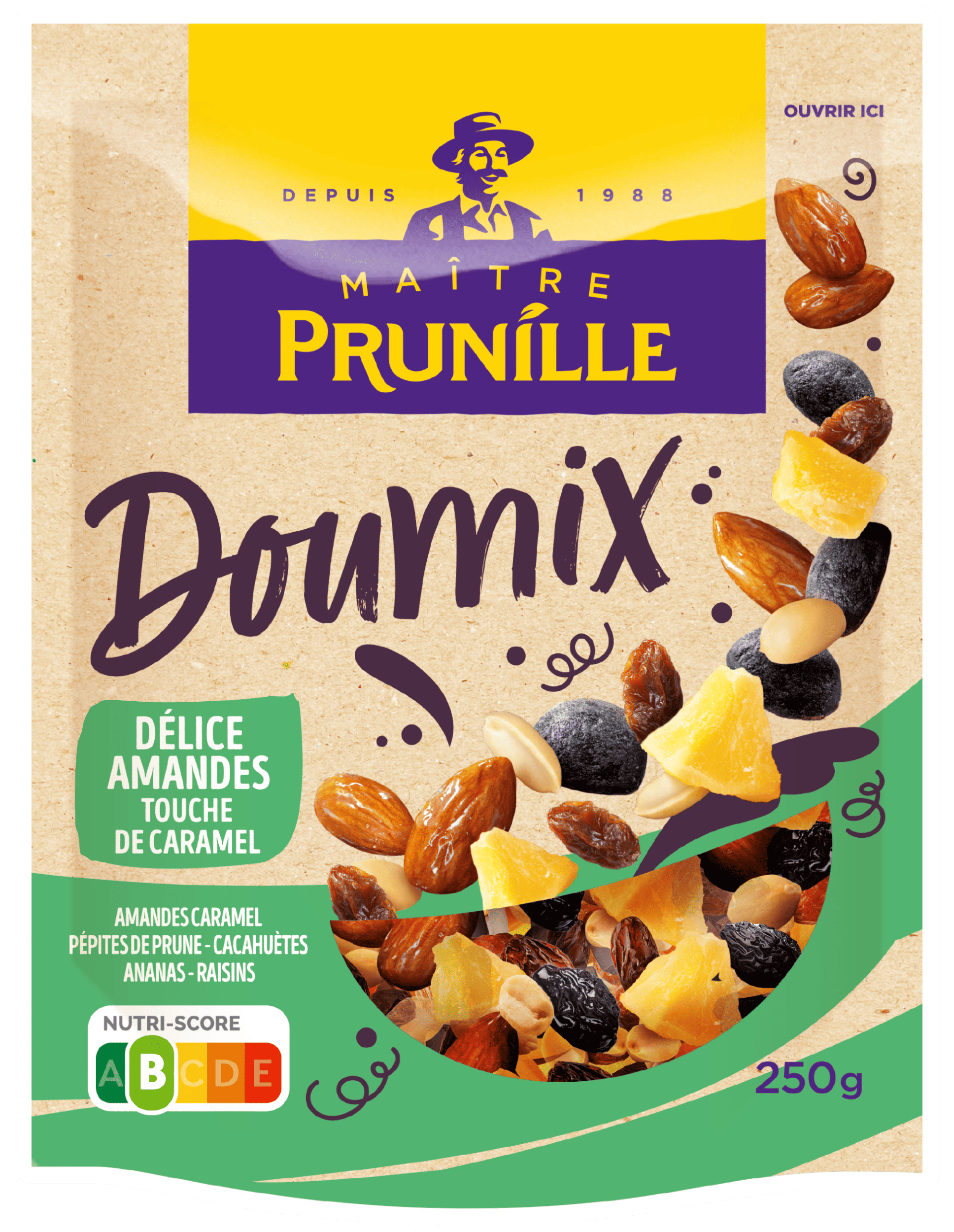 Doumix Délices Amandes & Touche de Caramel