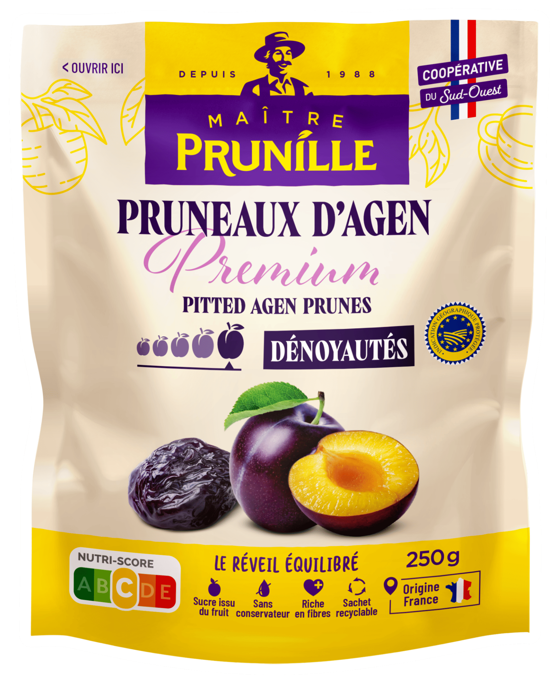 Pruneaux d'Agen Premium dénoyautés
