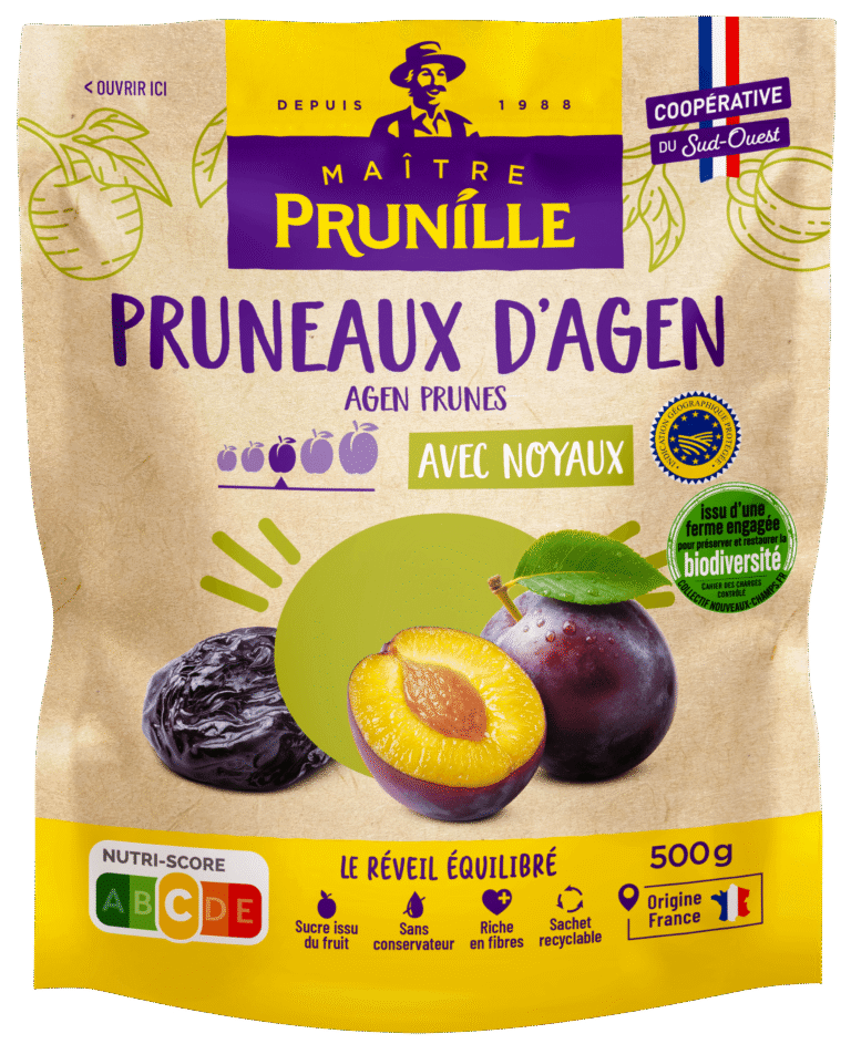 Pruneau d'Agen avec noyaux Biodiversité