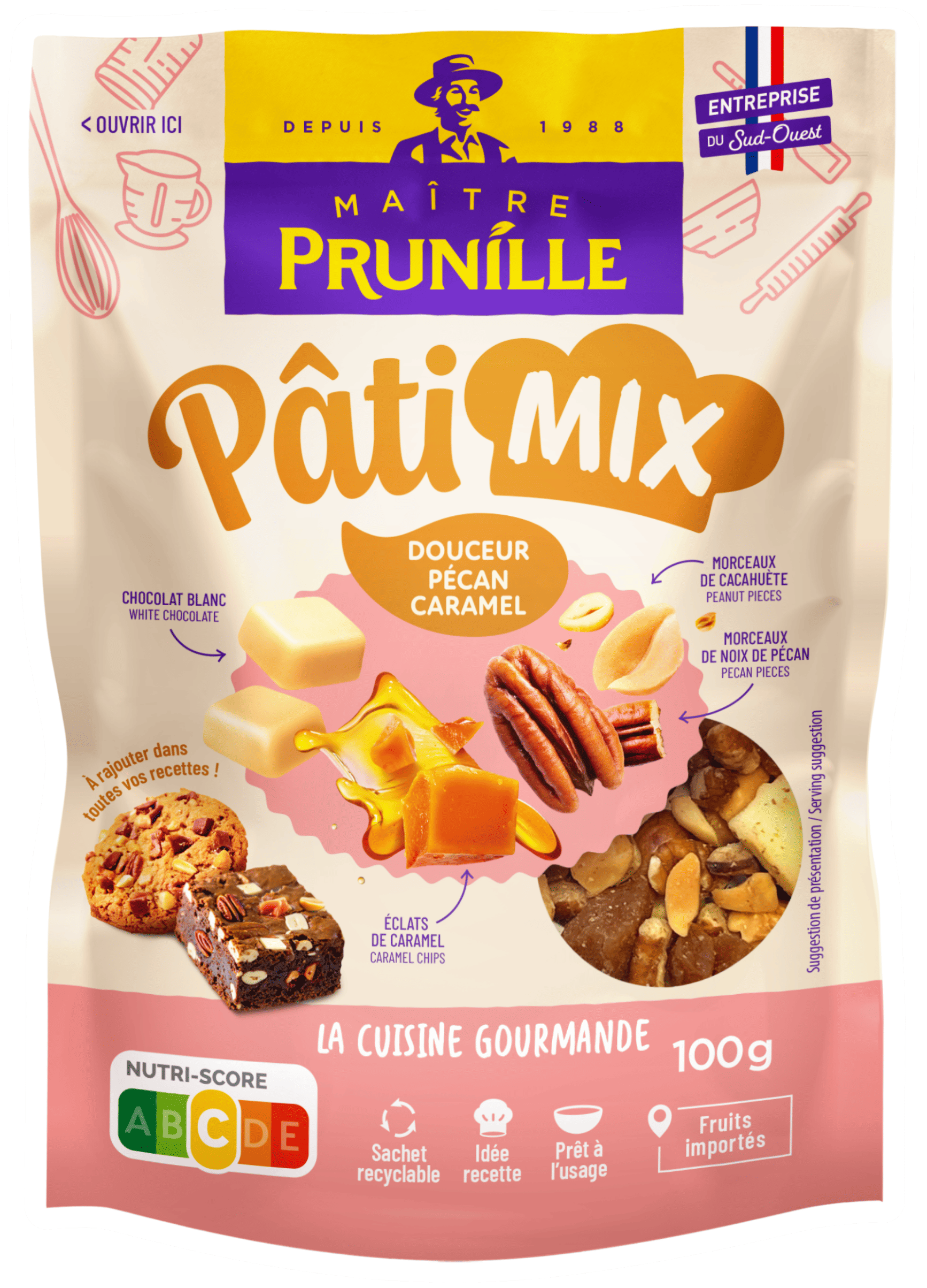 Pâtimix Douceur Caramel Pécan