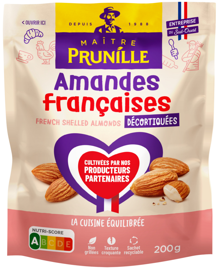 Amandes françaises décortiquées