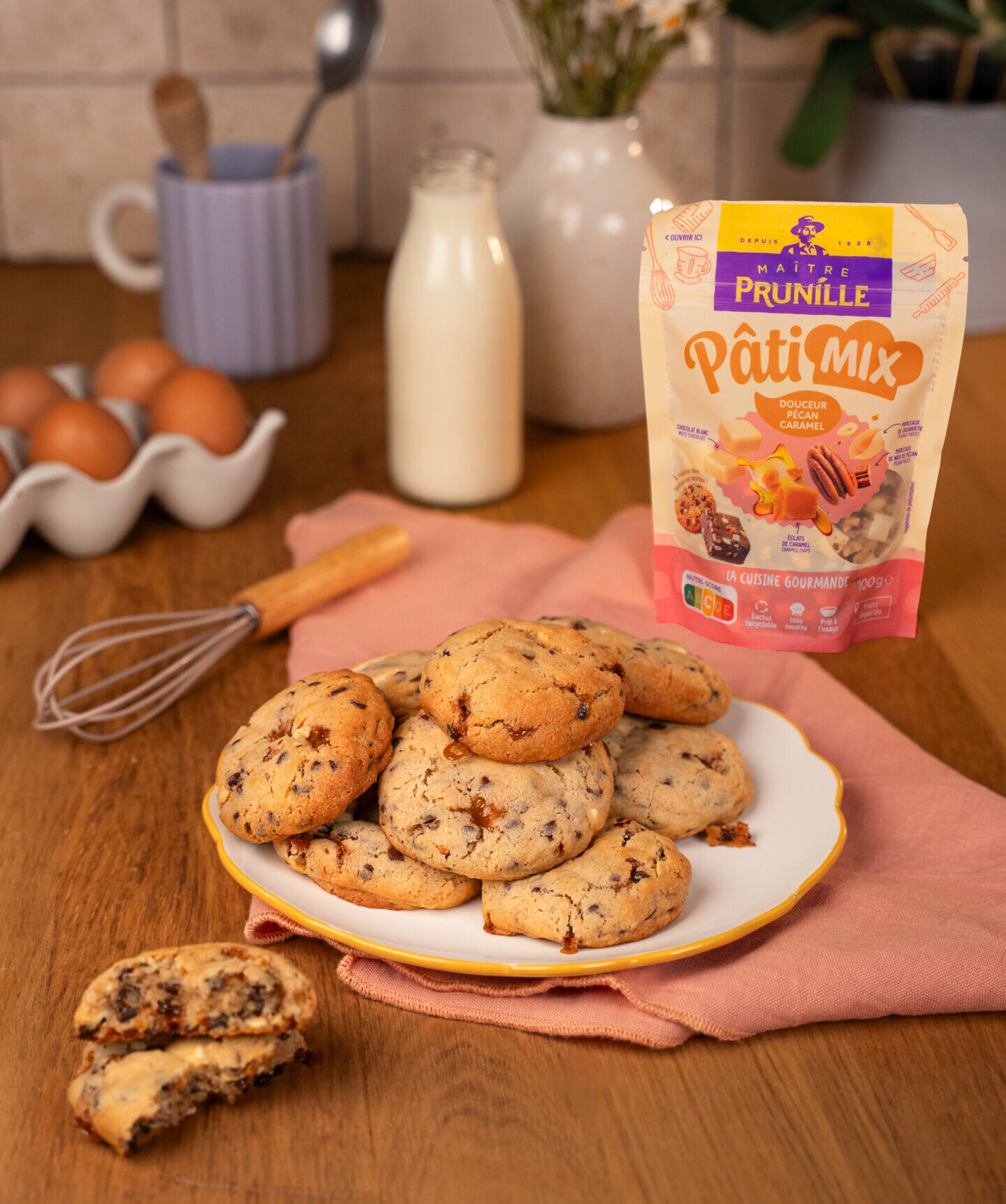 Cookies Pâtimix Caramel Pécan